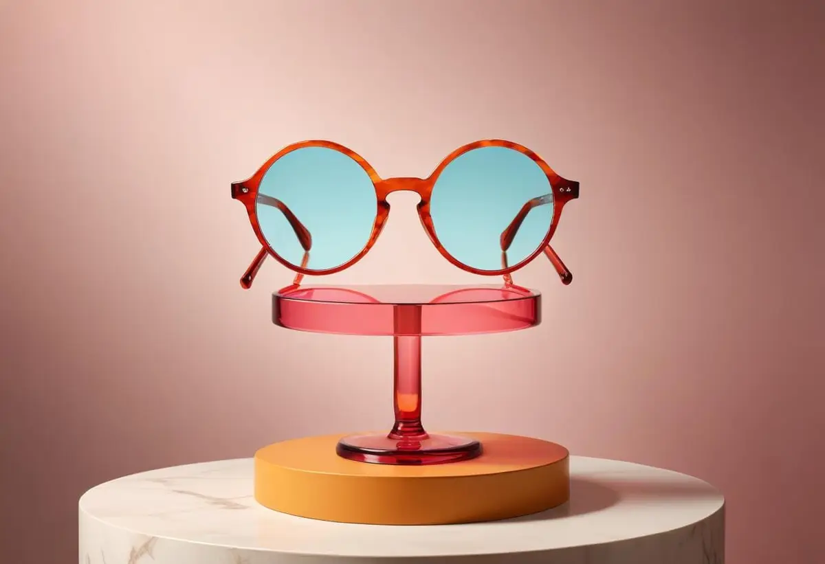 Runda glasögon – stilen som lyfter din look! illustration